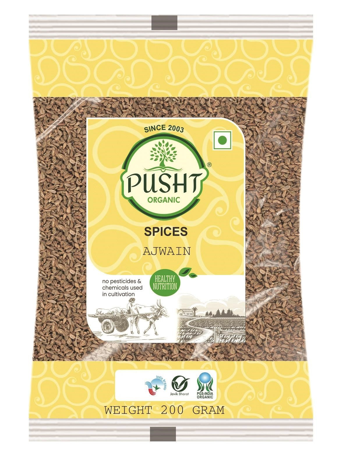 Pusht Organic Ajwain