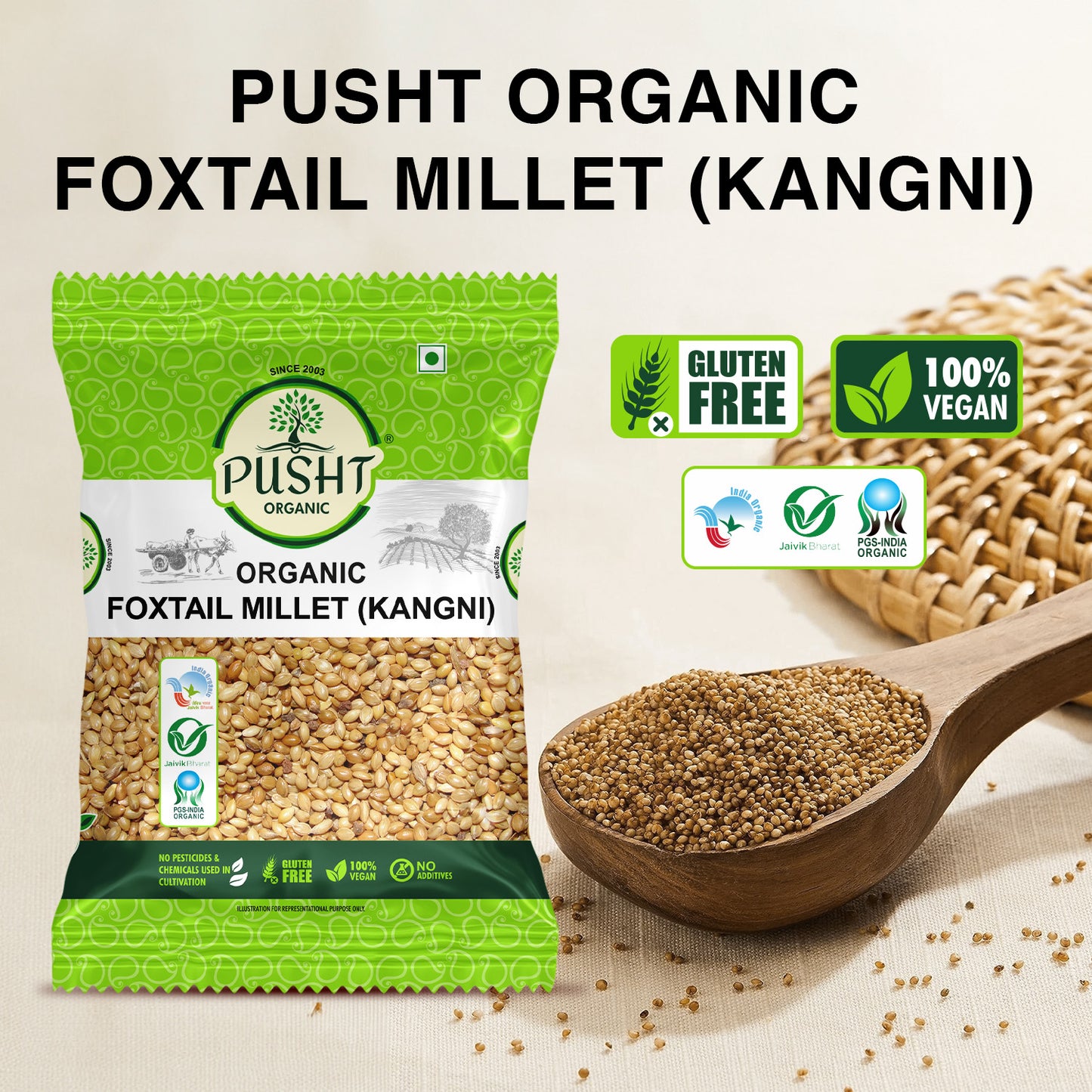 Pusht Organic Foxtail millet