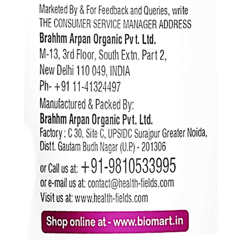 Health Fields Organic Bajra Atta 500 gm | Bajra Flour