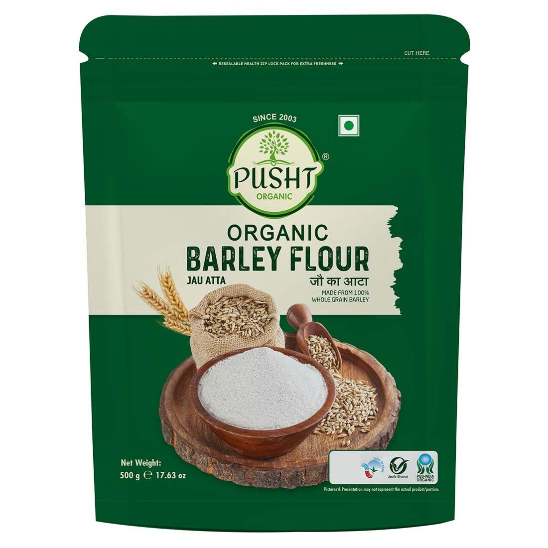 Pusht Organic Barley Flour