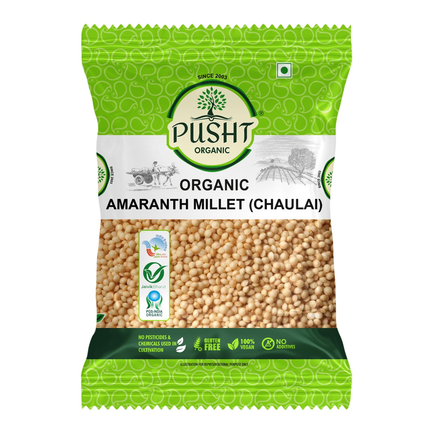 Pusht Organic Amaranth (Chaulai)
