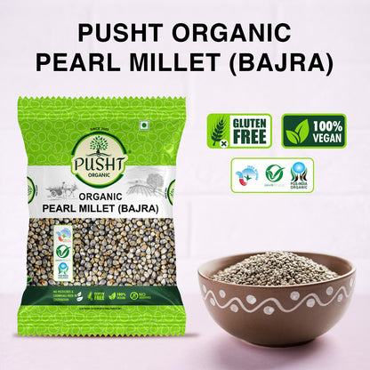 Pusht Organic Pearl (Bajra)Millet