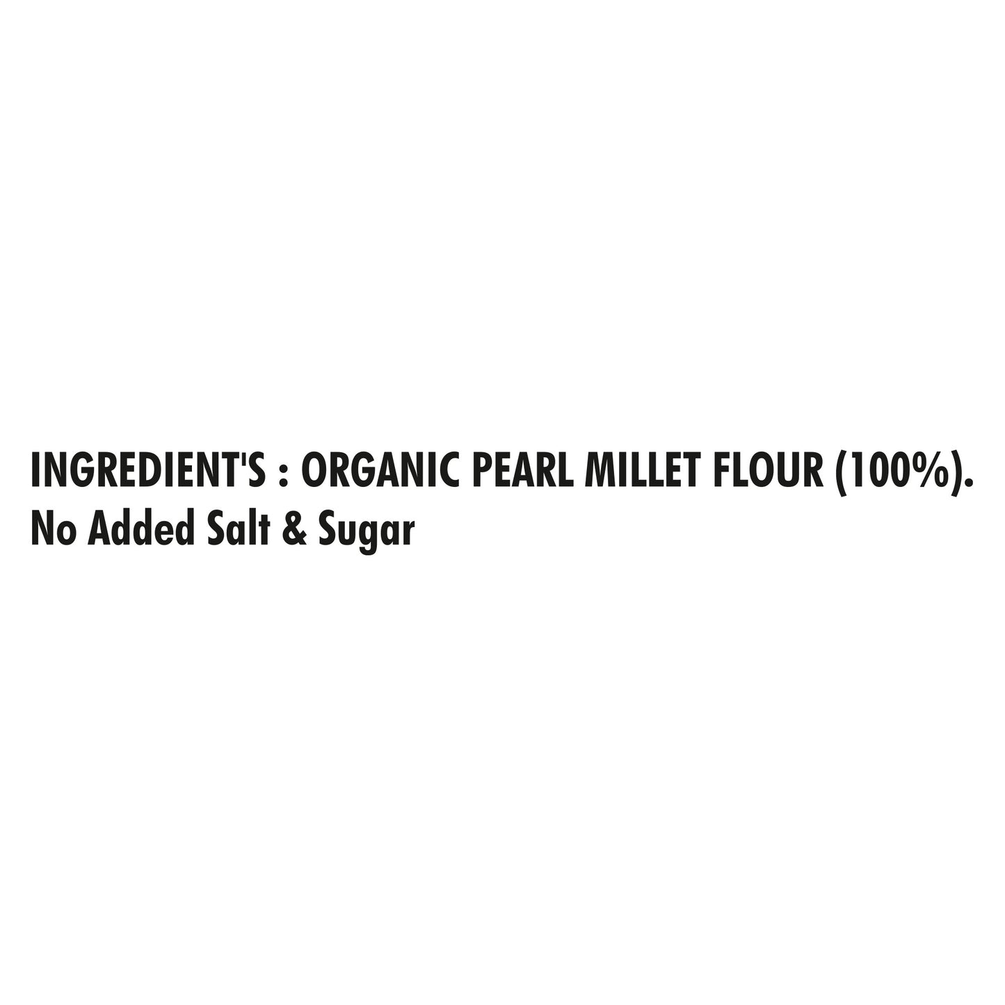 Pusht Organic Bajra flour 500gm