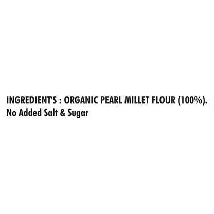 Pusht Organic Bajra flour 500gm