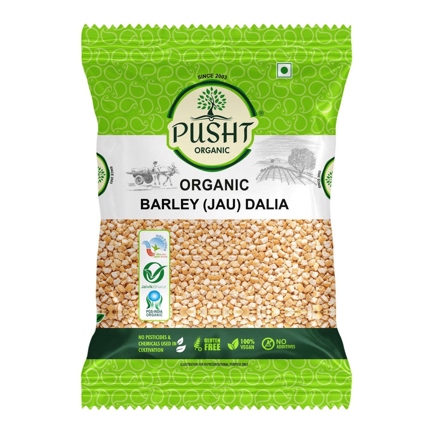 Pusht Organic Barley (jau) Dalia