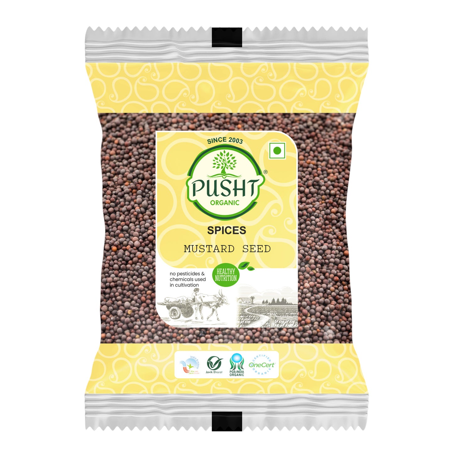 Pusht Organic Mustard Seeds