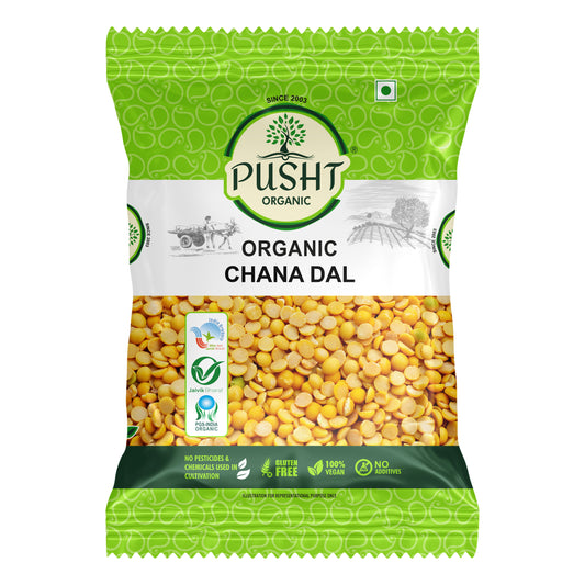 Pusht Organic Chana Dal