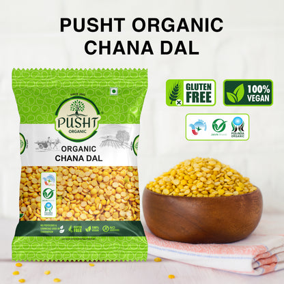 Pusht Organic Chana Dal