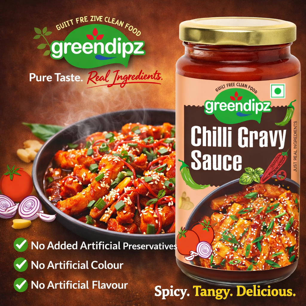 Greendipz Chili Gravy Sauce 240 Gm