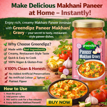 Greendipz Paneer Makhani Gravy 370 Gm