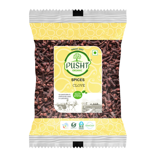 Pusht Organic Clove 70gm