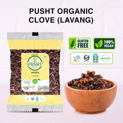 Pusht Organic Clove 70gm
