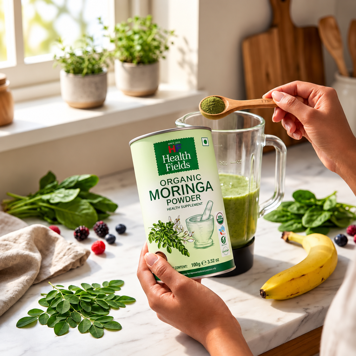 Organic Moringa Powder