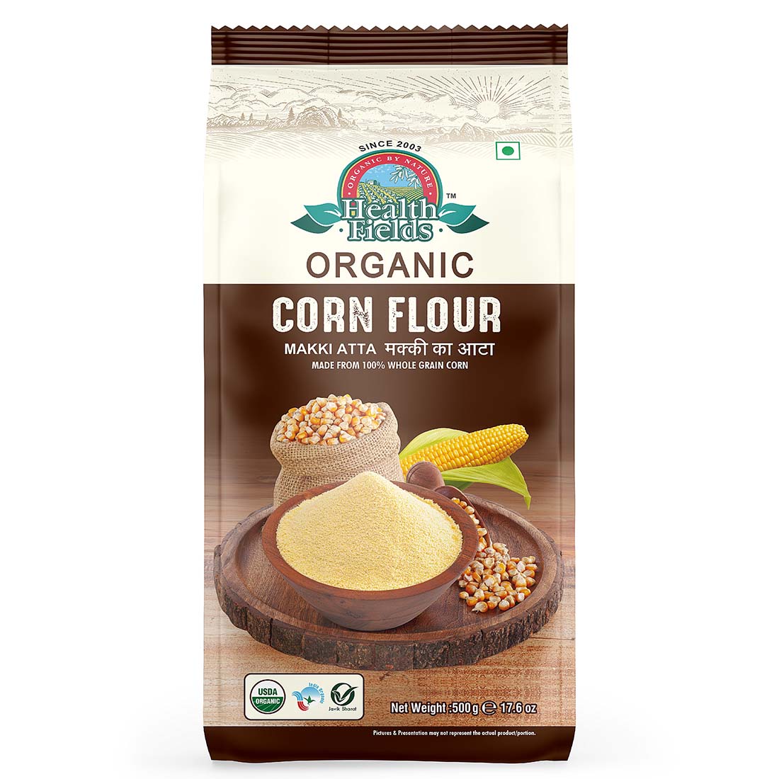 organic corn flour