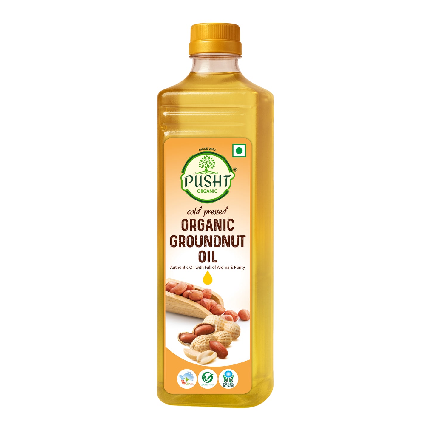 Pusht Organic Groundnut Oil