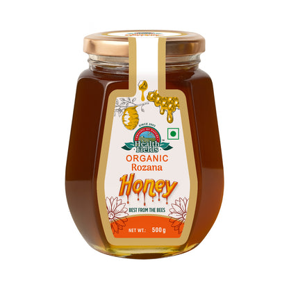 Health Fields Organic Rozana Honey - 500G