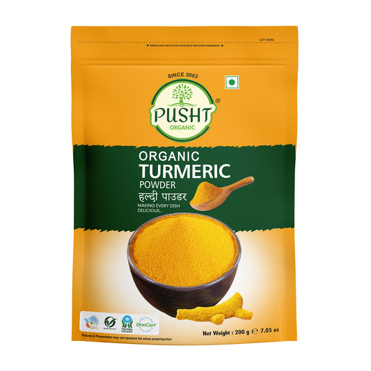 Pusht Organic Turmeric Powder