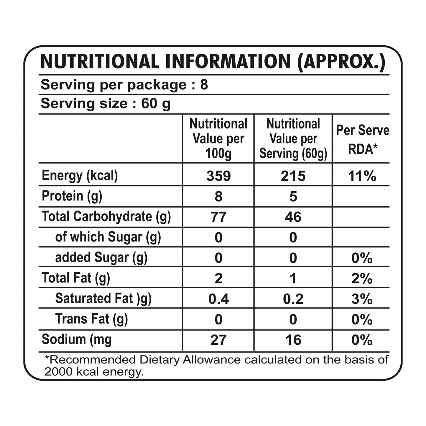 Pusht Organic Ragi Flour 500gm