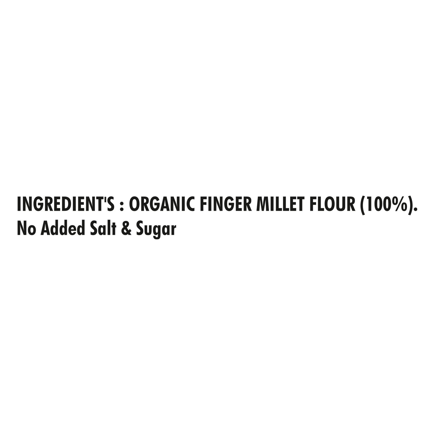 Pusht Organic Ragi Flour 500gm