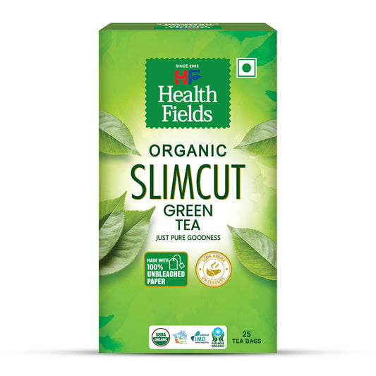 HealthFields wellness Slimcut Green Tea | 25 Tea Bags