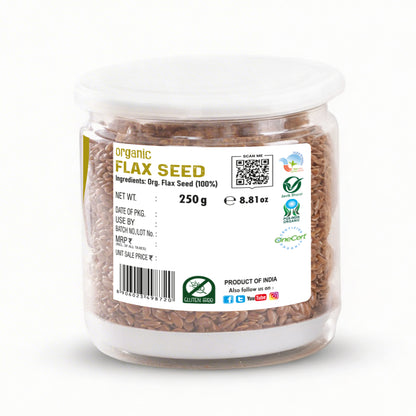 Pusht Organic Flax Seed 250 gm