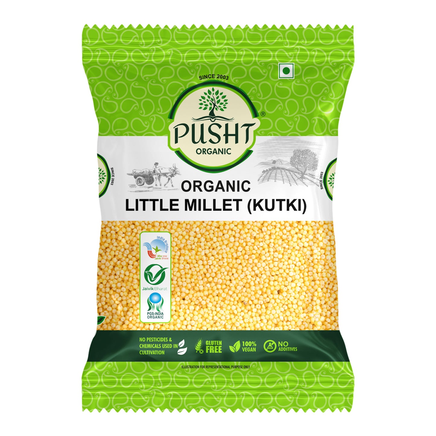 Pusht Organic Little (Kutki)millet