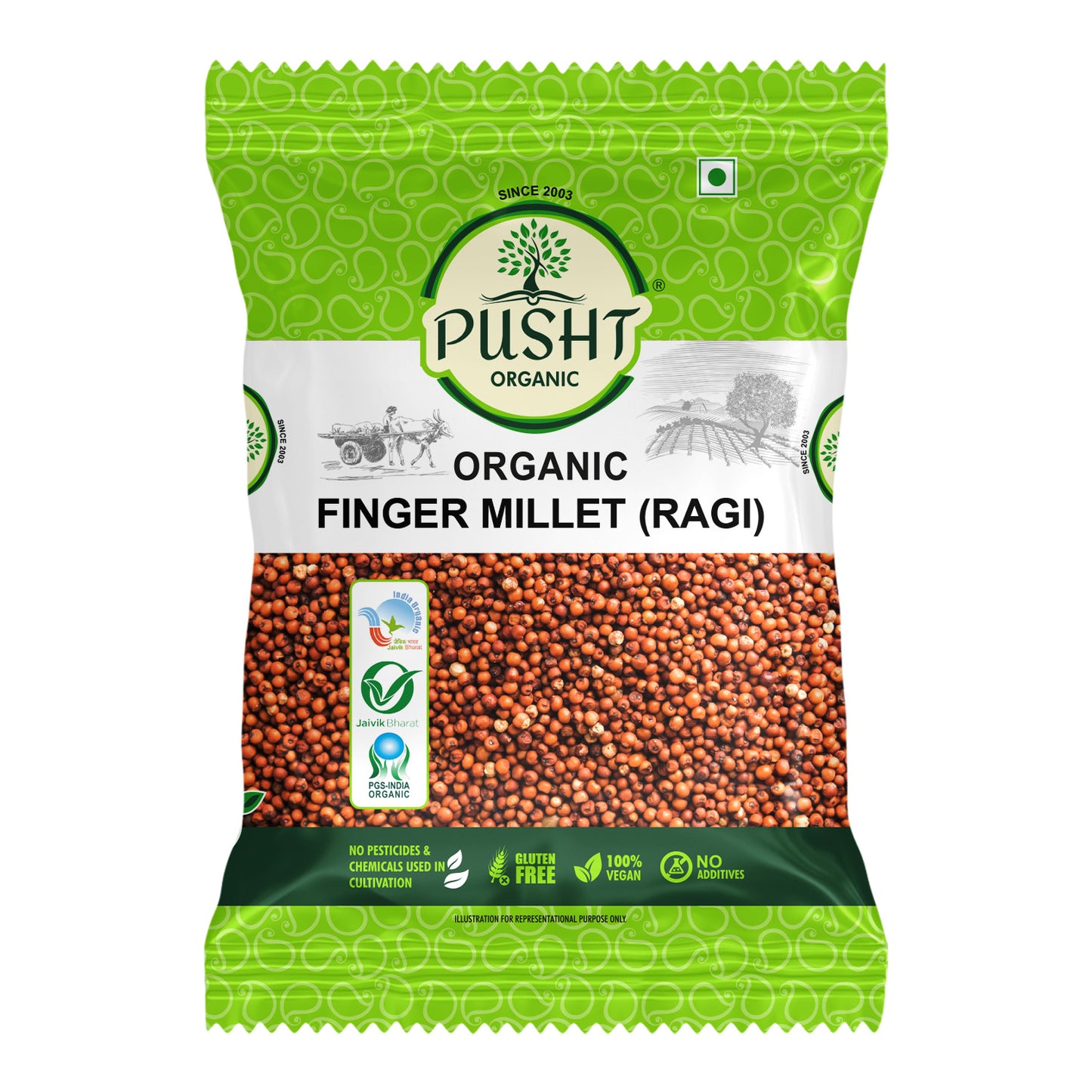 Pusht Organic Ragi Millet