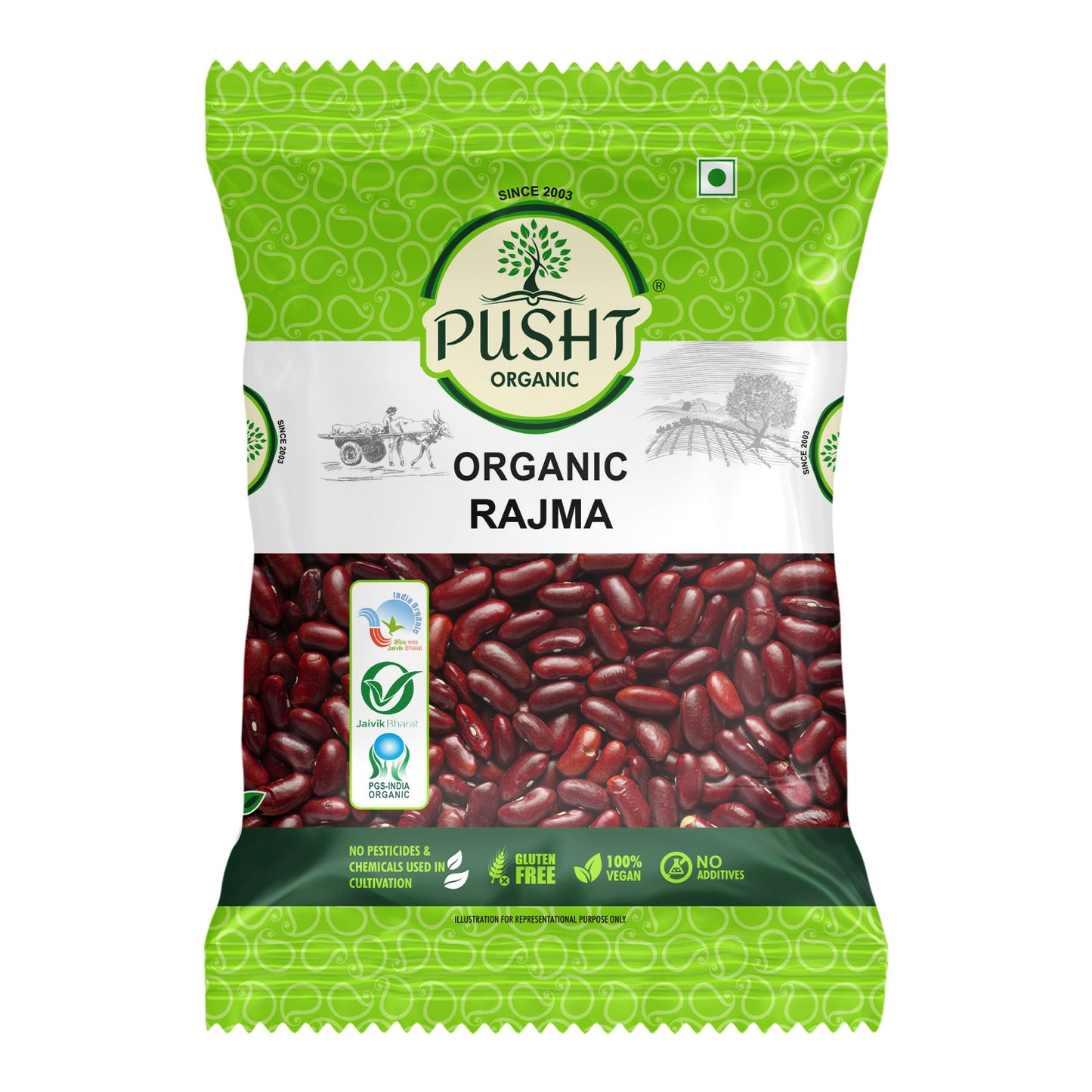 Pusht Organic Rajma