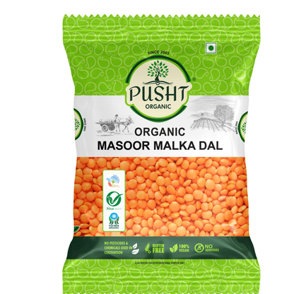 Pusht Organic Masoor Malka Dal