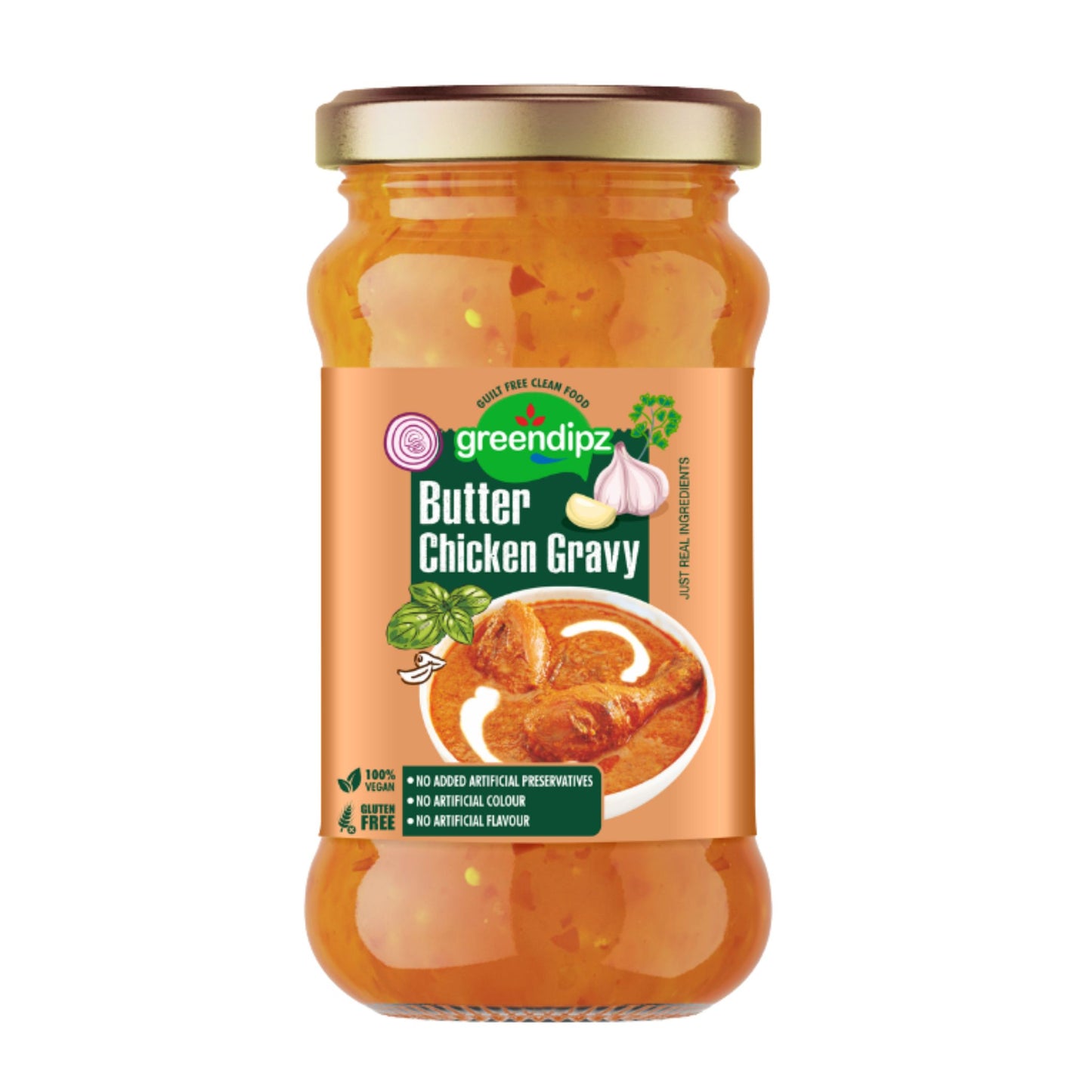 Greendipz Butter Chicken Gravy 370 Gm