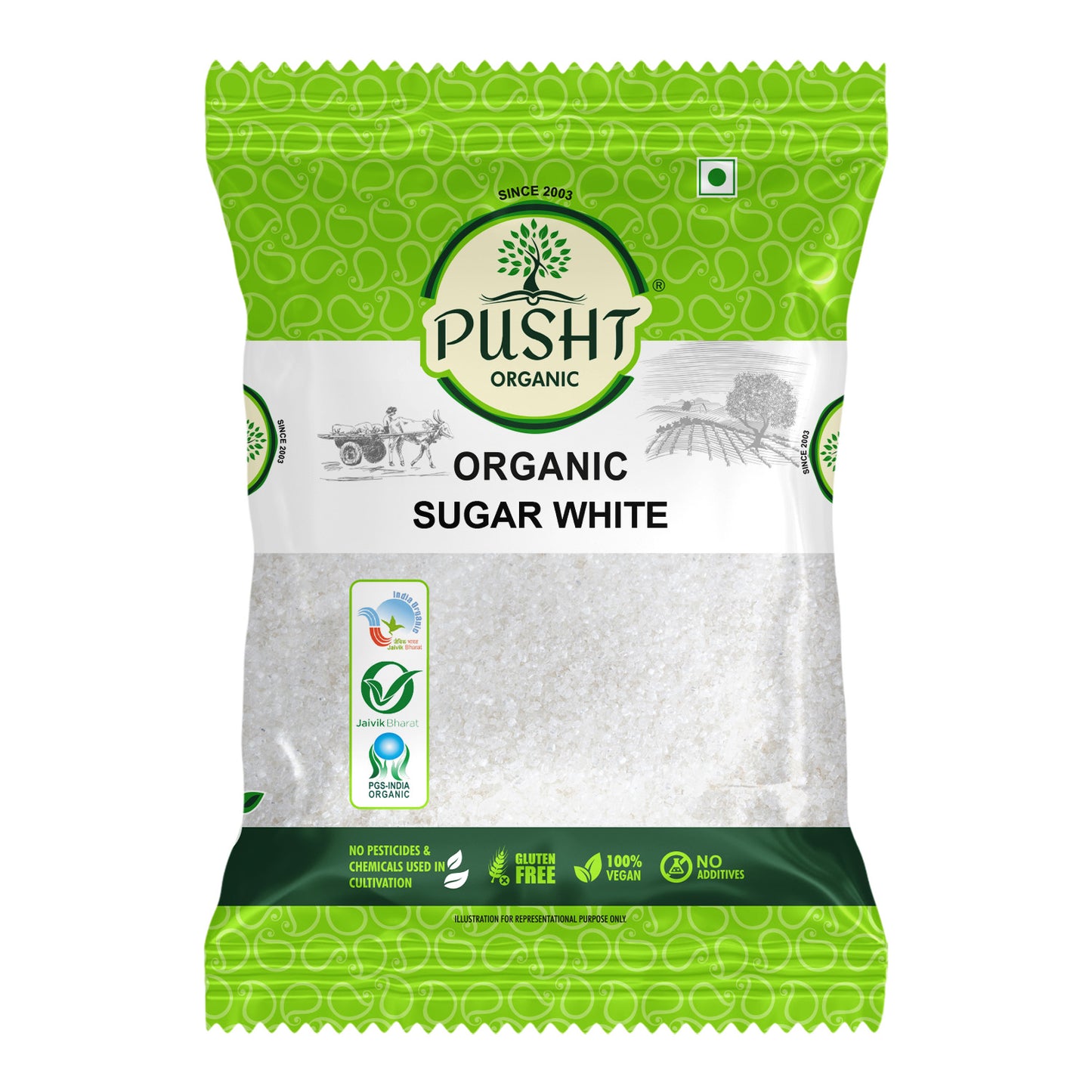 Pusht Organic White Sugar