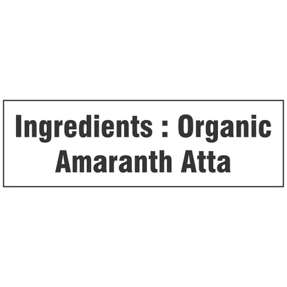 organic amaranth atta ingredient