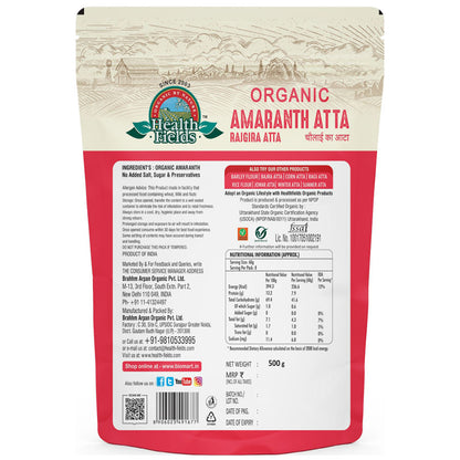 organic chaulai ka atta