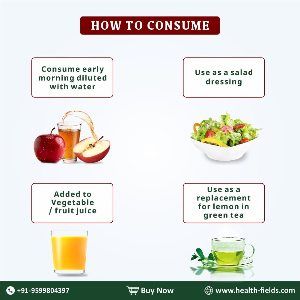 user of apple cider vinegar