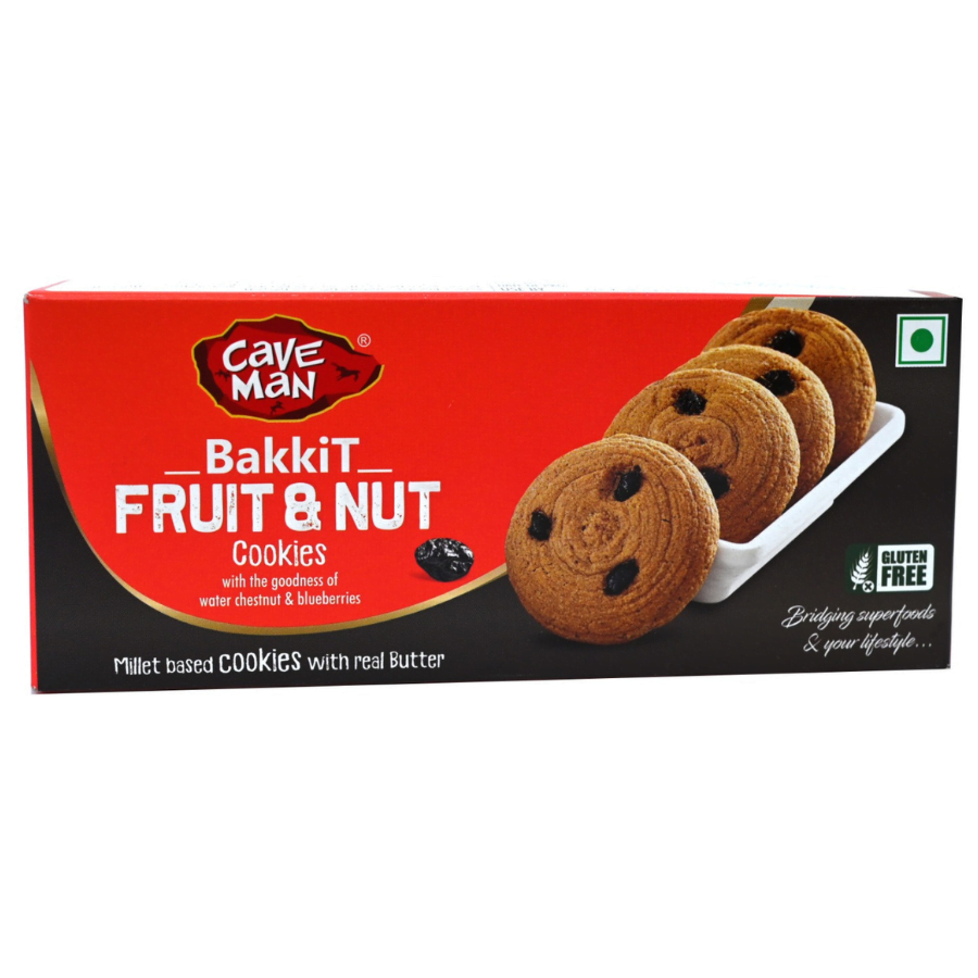 caveman bakkit fruit & nut cookies