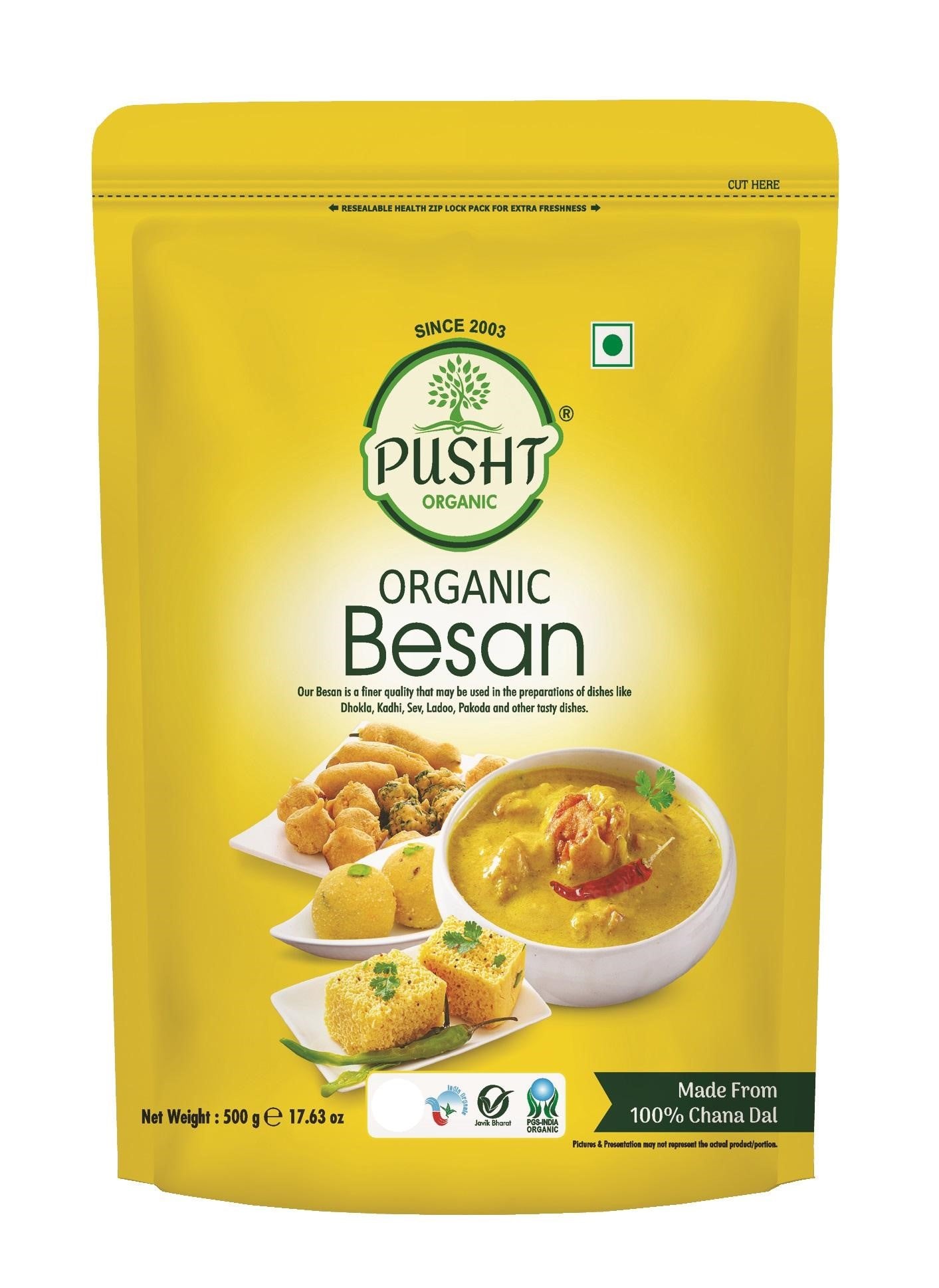 Pusht Organic Besan