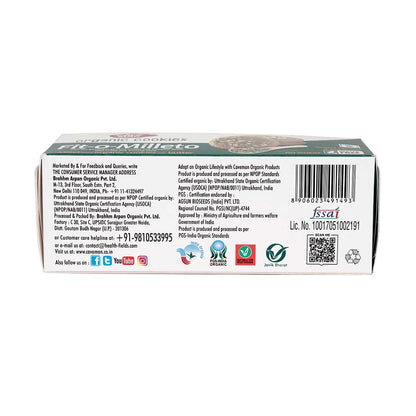 organic fit o milleto nutritional info