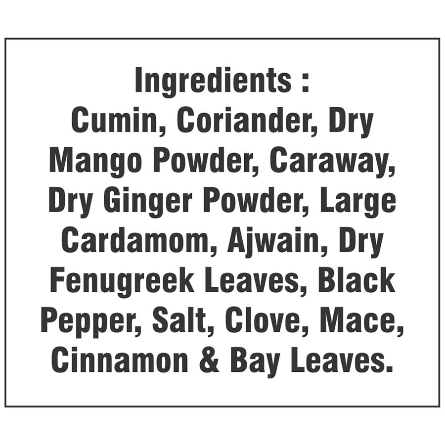chana masala ingredients