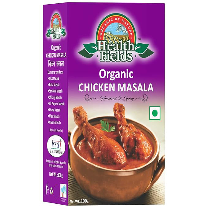 Health Fields Organic Chicken Masala Powder - 100 Gm