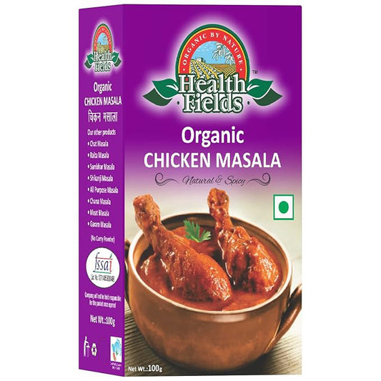 Health Fields Organic Chicken Masala Powder - 100 Gm