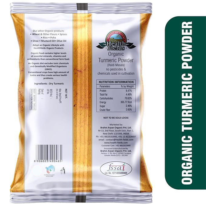 Health Fields Organic Haldi | Turmeric Powder