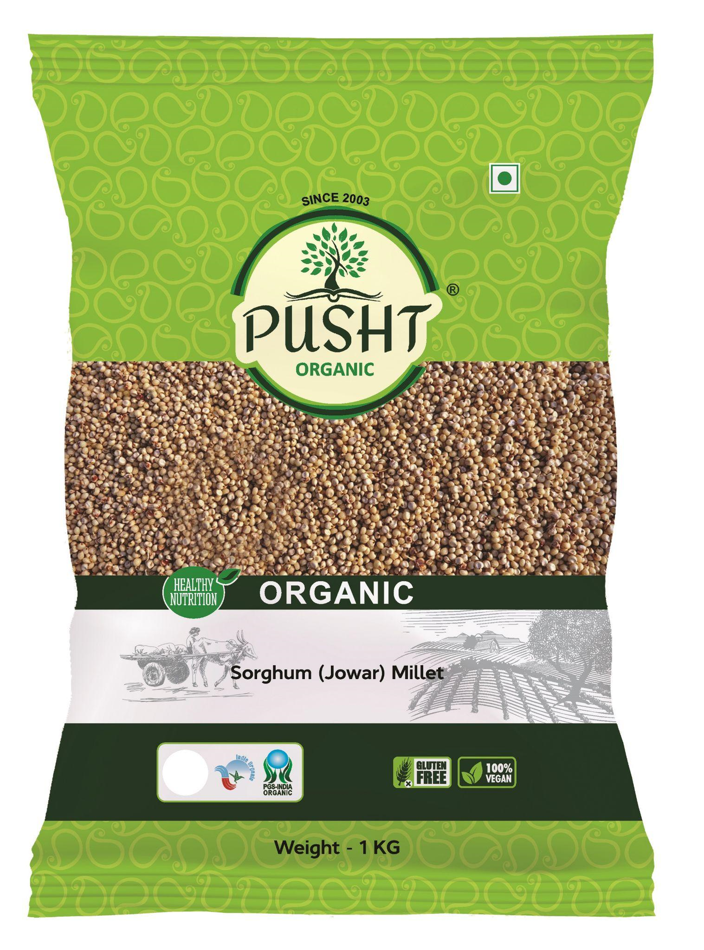 Pusht Organic Sorghum(Jowar)Millet