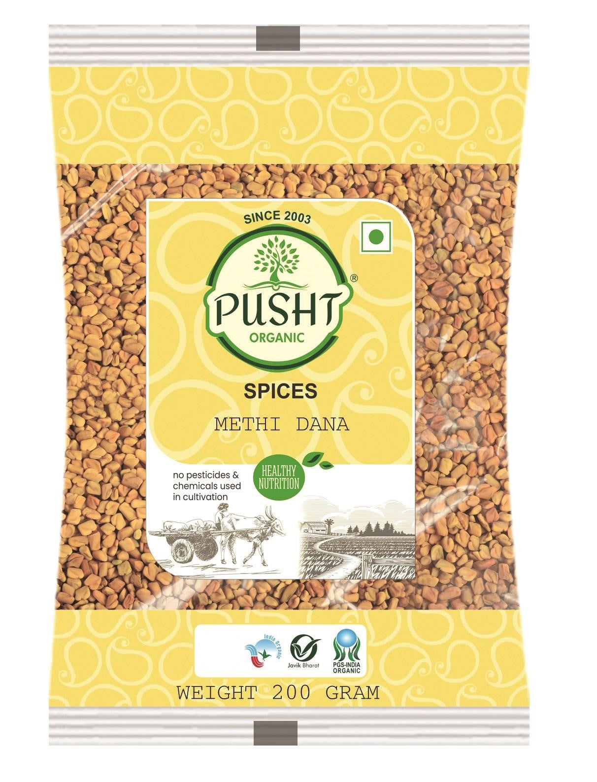 Pusht Organic Methi Dana