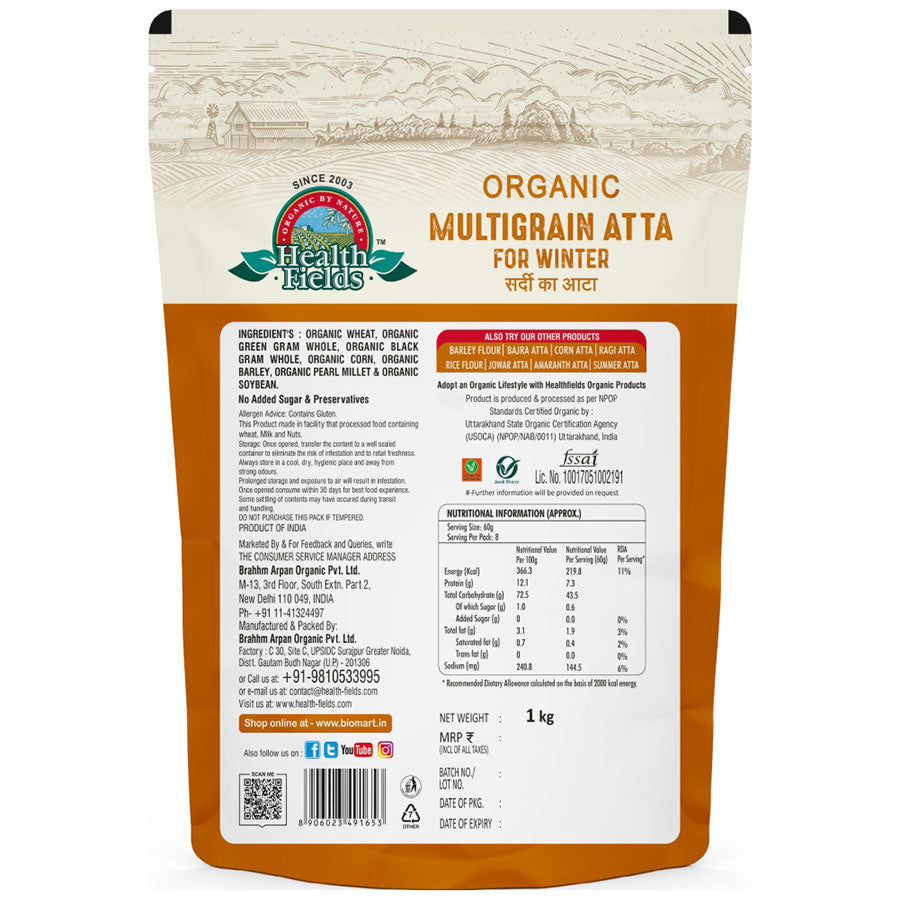multigrain flour for winter