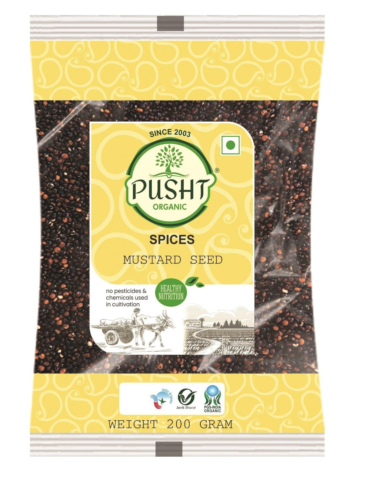 Pusht Organic Mustard Seeds