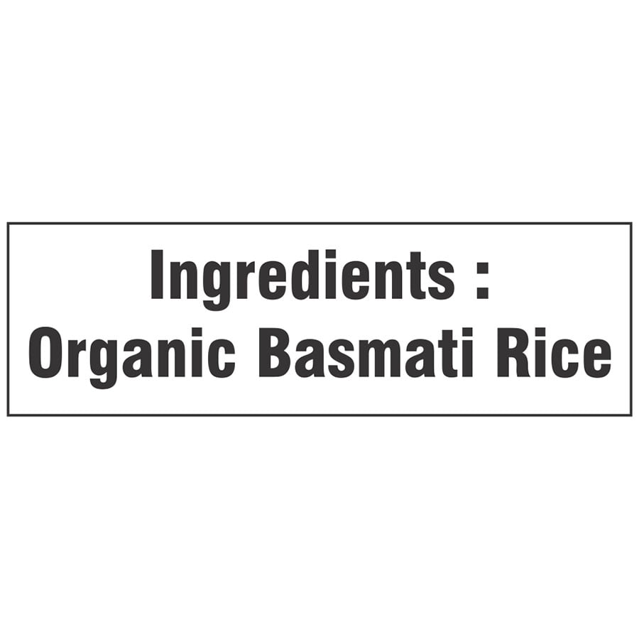 organic basmati rice