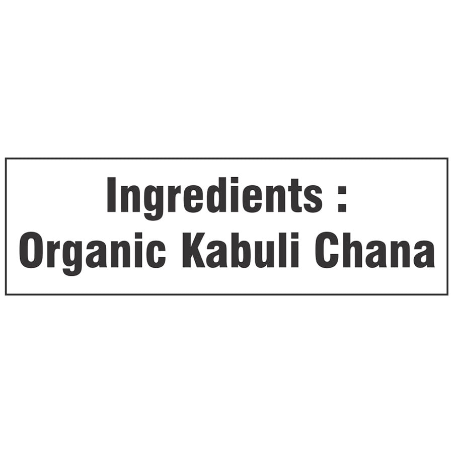 organic kabuli chana ingredients