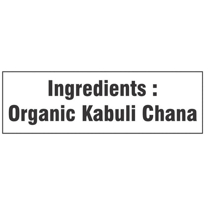 organic kabuli chana ingredients