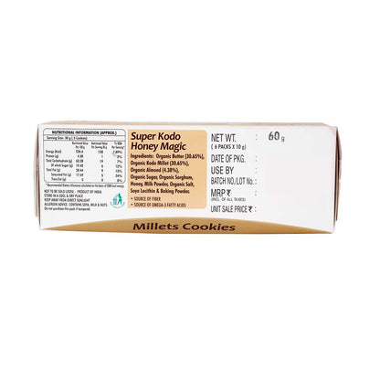 organic kodo millet cookies
