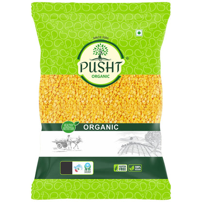 Pusht Organic Moong Dhuli